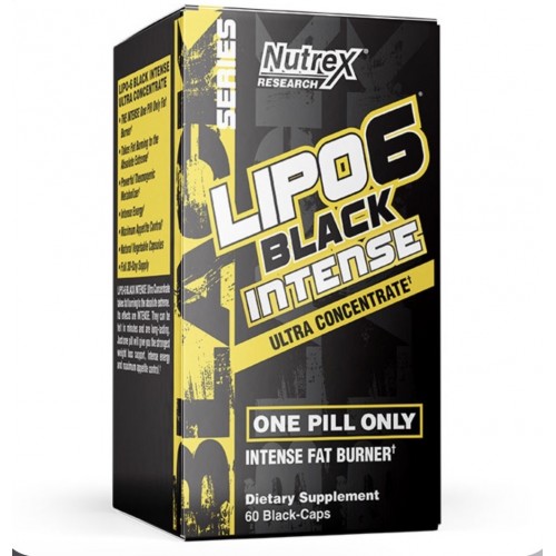 LIPO 6 BLACK ULTRA CONCENTRATE INTENSE от Nutrex – 60 капсули